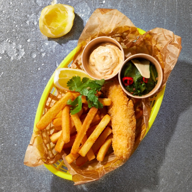 Indian-styled Fish & Chips Indian-styled Fish & Chips